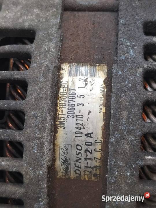 ALTERNATOR 3M5110300PC 16 TDCI Ford Focus Mk2 Motoryzacja świętokrzyskie