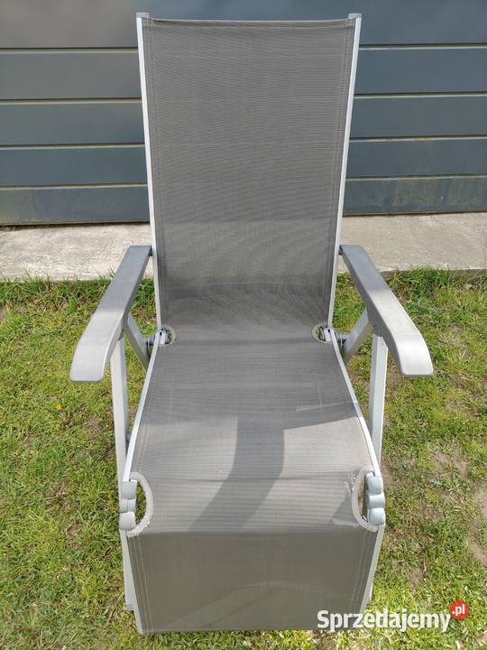 Leżak aluminiowy z siatki Kettler regulowany Aleksandrów Łódzki