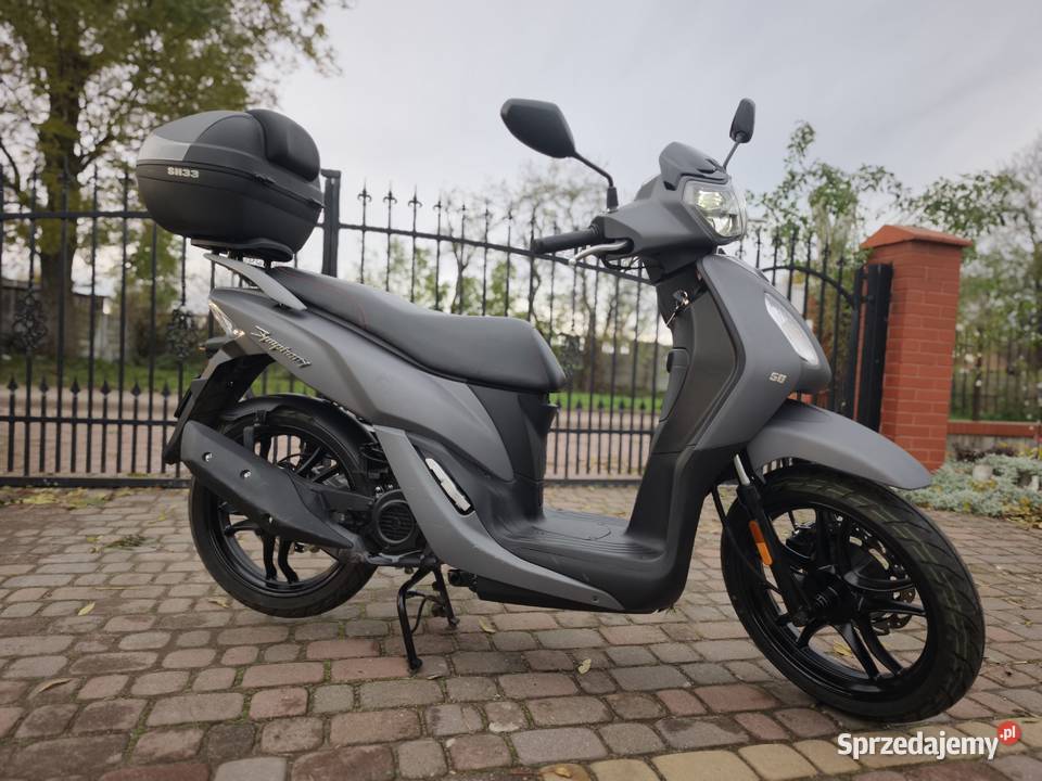 Sym Symphony 50cc 2024r LED Najnowszy Transport Kamień Pomorski