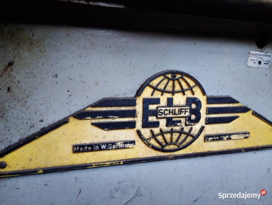 Szlifierka do płaszczyzn Kobyłka