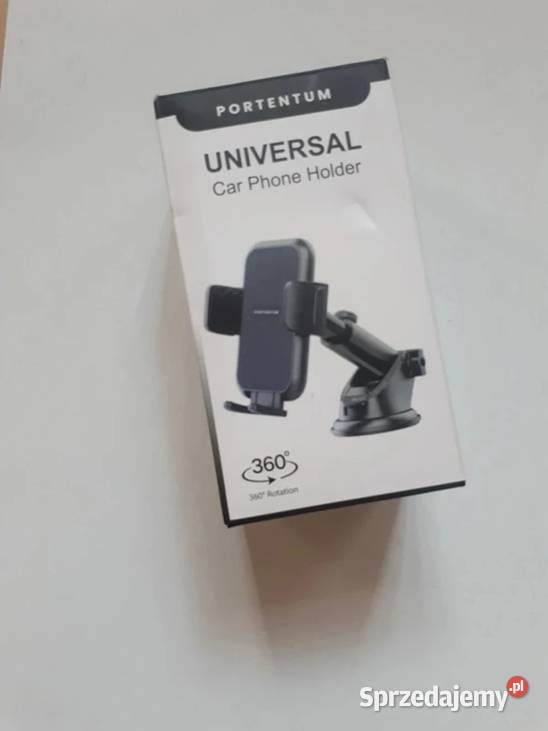 Czarny uchwyt samochodowy do telefonu NOWY Poznań