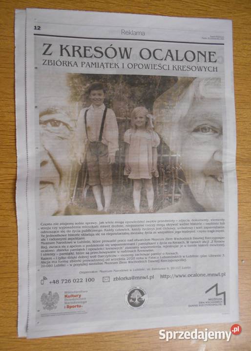 Kulturalna jesień Gazeta Wyborcza Rok wydania 2021 lubelskie Parczew