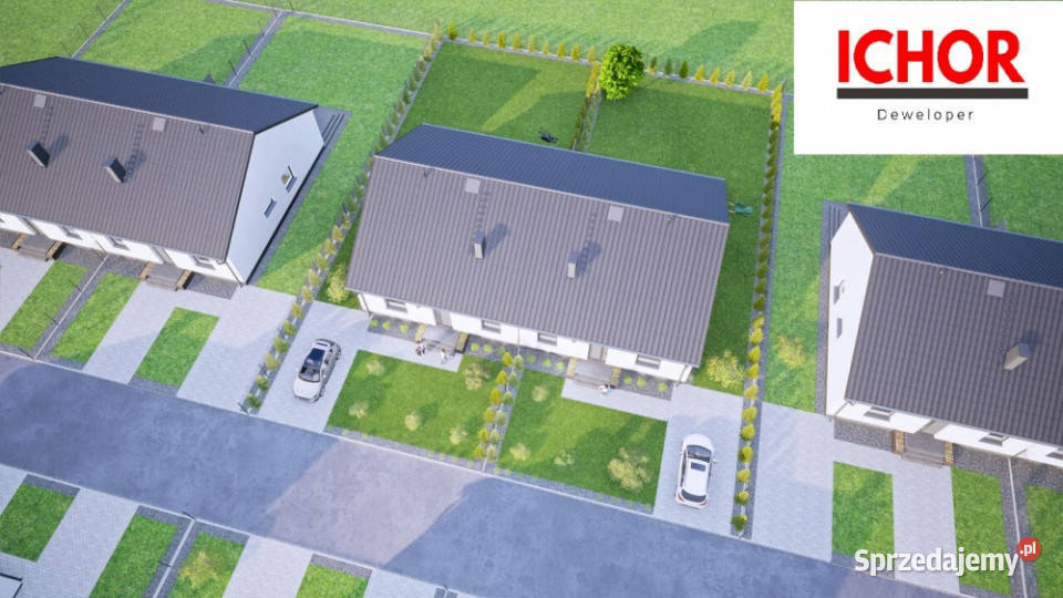 Dom Starcza Brzozowa 30 ICHOR Deweloper asfalt sprzedam