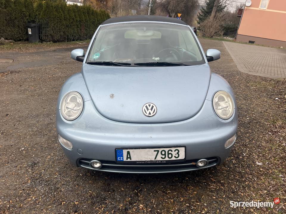 Vw Beetle cabrio 19 Tdi Klima czarny New Beetle Karpacz