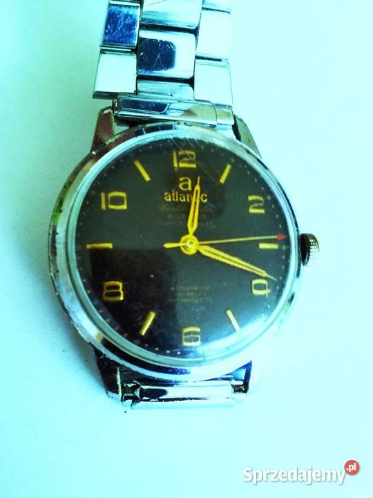 Atlantyc Worldmaster 21jewels spprawny Mielec