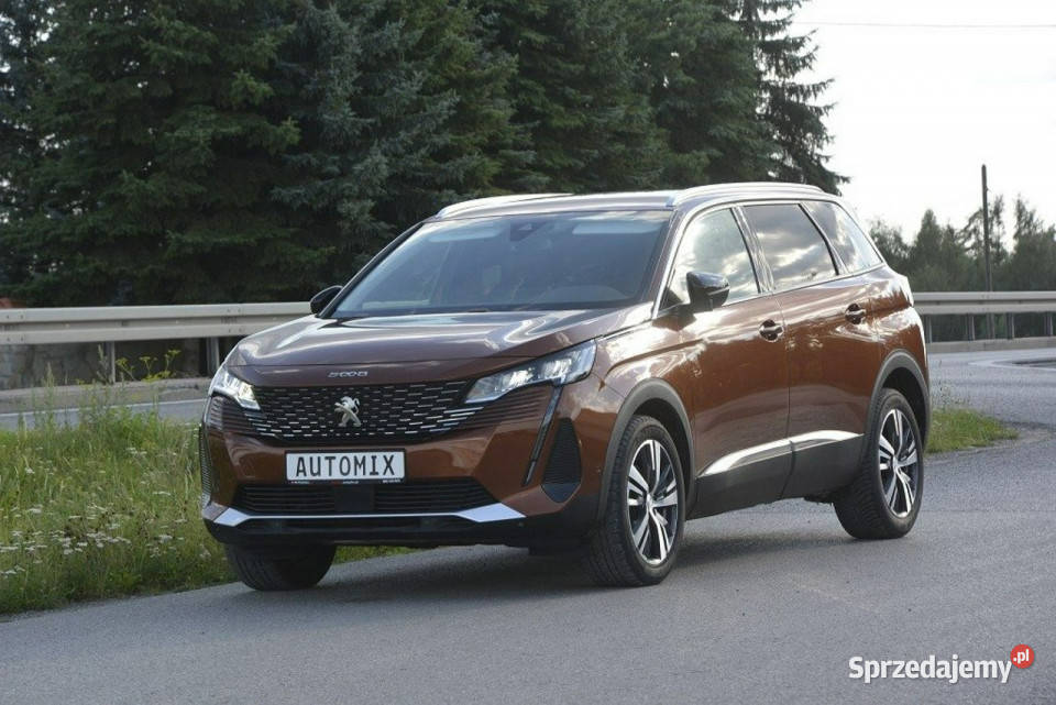 Peugeot 5008 15 BlueHDI doinwestowany gwarancja klimatyzacja Sędziszów Małopolski