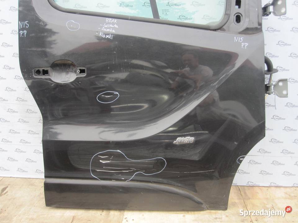 OPEL VIVARO B TRAFIC III 15r drzwi prawe przód