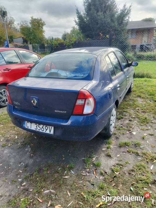 Renault Thalia 12 LPG 2007 113 1 właściciel kujawsko-pomorskie Toruń