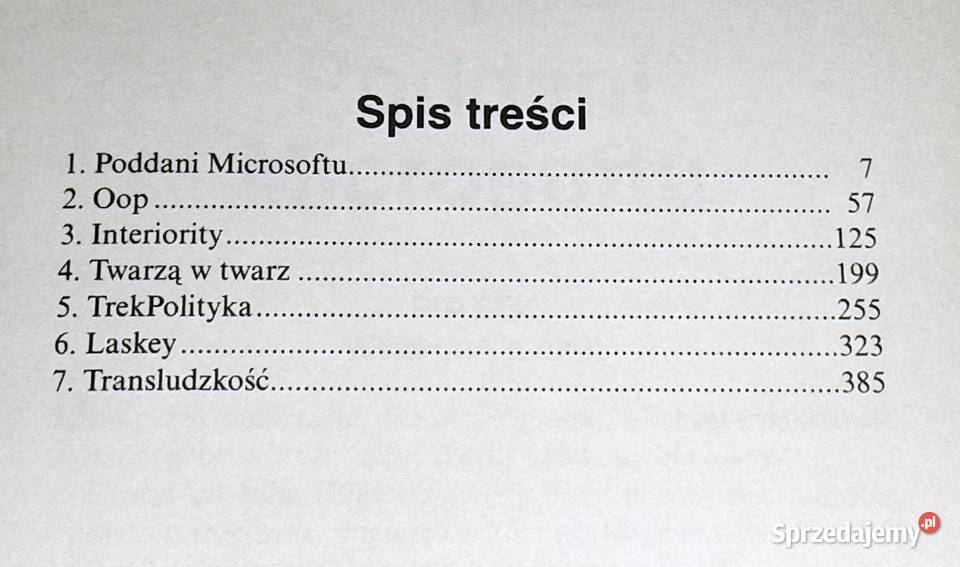Poddani Microsoftu Douglas Coupland Pozostałe lubelskie Chełm