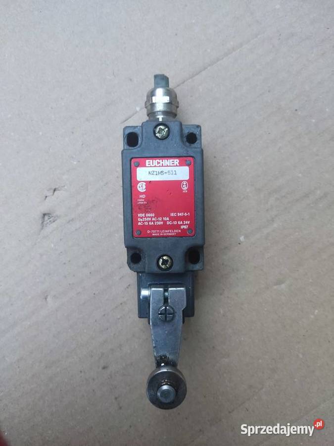 Wyłączniki krańcowe dźwigniowy euchner wielkopolskie Kotlin