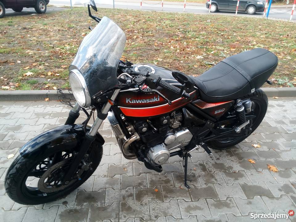 Kwasaki Zephyr 550 custom cafe racer nieuszkodzony mazowieckie Warszawa