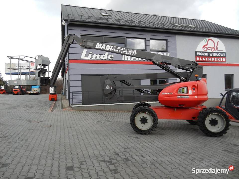 Podnośnik nożycowy zwyżka Manitou 200 ATJ BD2401 Koła Mogilany
