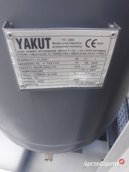 Sprężarka śrubowa kompresor TECOM POWER 100 75kW Wilków