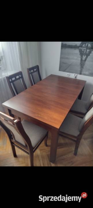 Stół rozkładany masywny 14080 rozłożeniu 18080