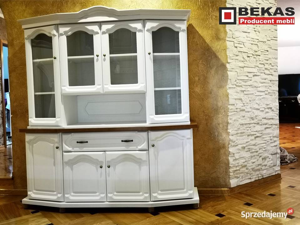 Witryna 181 Barek Bez Szprosów Ecru Bekas Meble 50cm Bydgoszcz