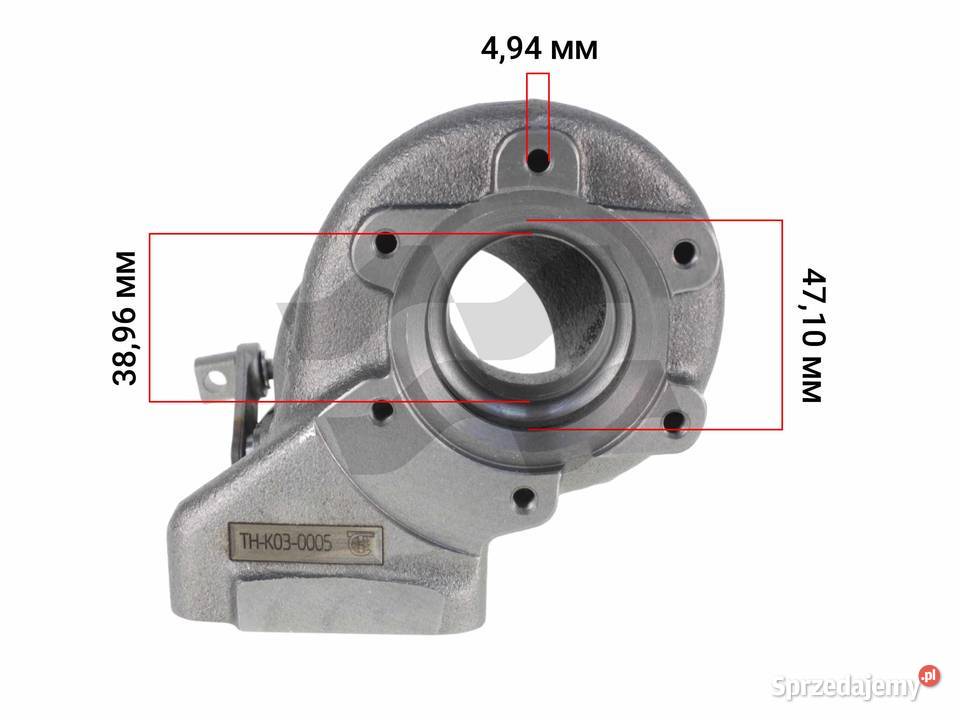 Strona gorąca turbiny do 058145703N AudiVWSeat opolskie