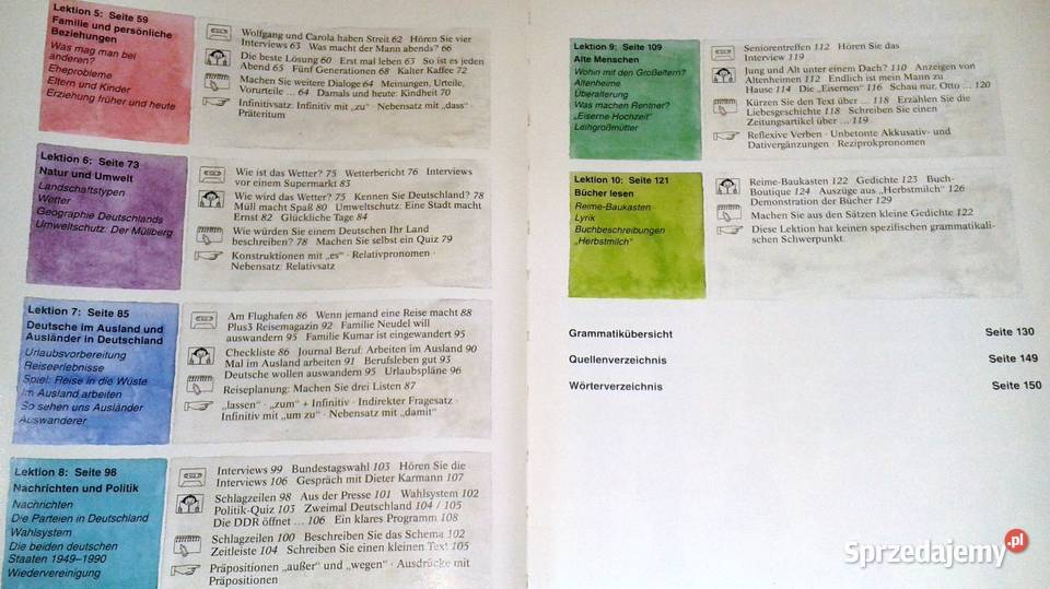 Themen neu 2 Kursbuch Lehrwerk fur Deutsch Książki do nauki języka obcego Chełm sprzedam