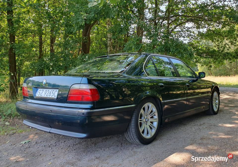 Sprzedam BMW E38 728iA 97r w kolorze oxfordgreen śląskie Zabrze sprzedam
