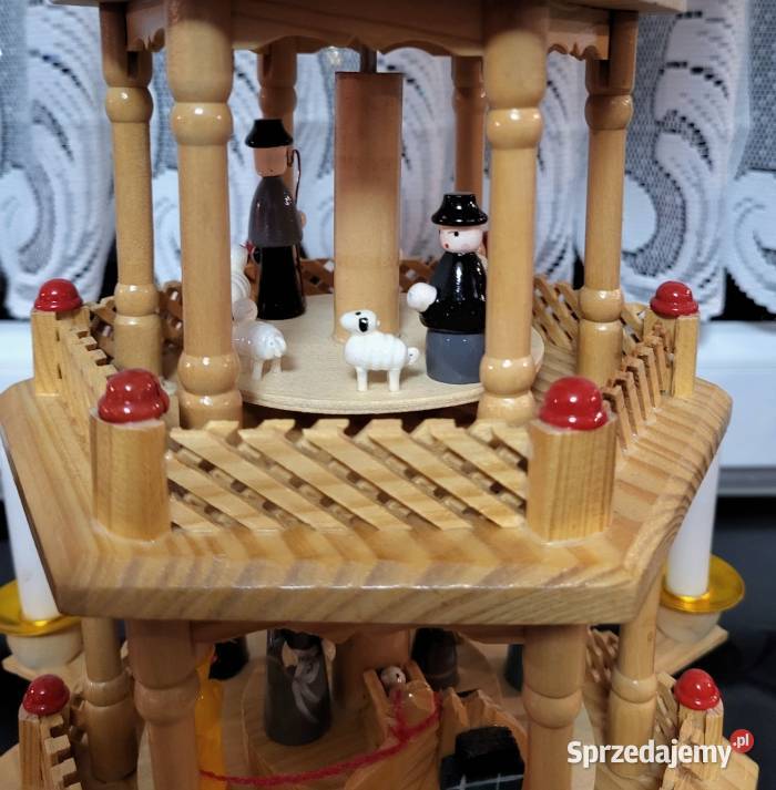 Karuzela Piramida świecznik 3 piętrowa Boże Koszalin