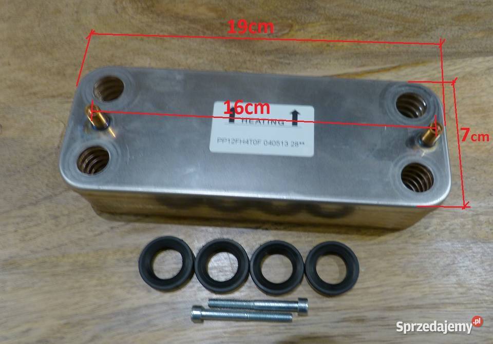 Płytowy wymiennik ciepła ze stali nierdzewnej do Wrocław