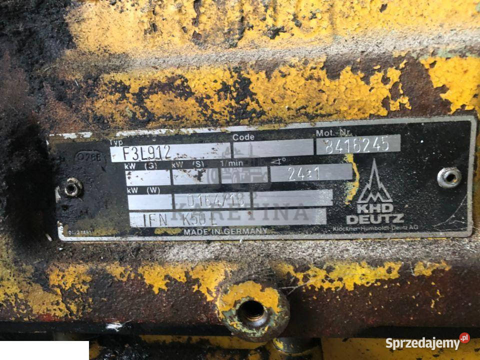 SILNIk DEUTZ F3L912 części Jastrzębniki