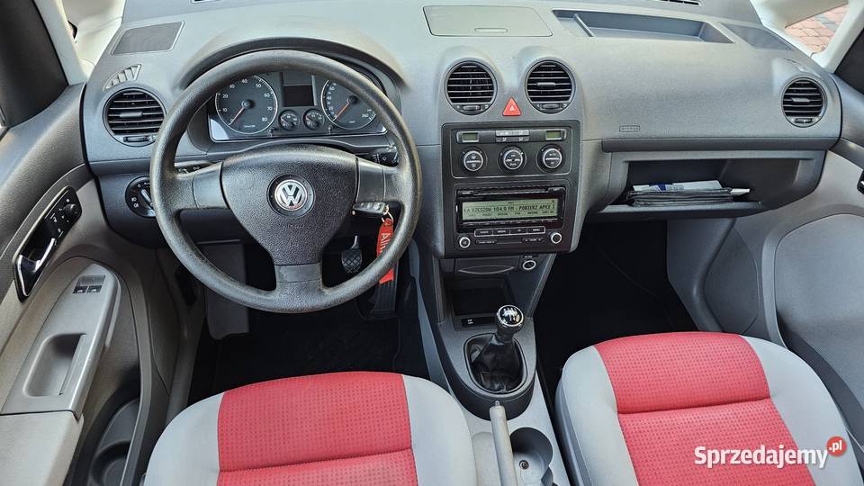 Volkswagen Caddy III 14 80 2008r 5 osobowy klima sprzedam