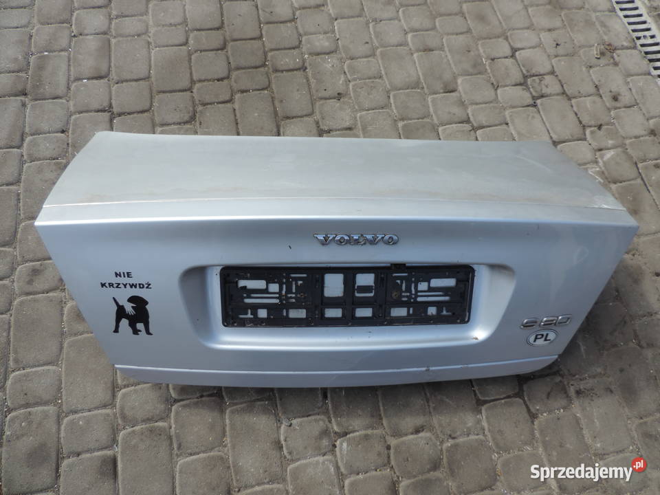 TYLNA KLAPA BAGAŻNIKA VOLVO S80 I 00R SEDAN