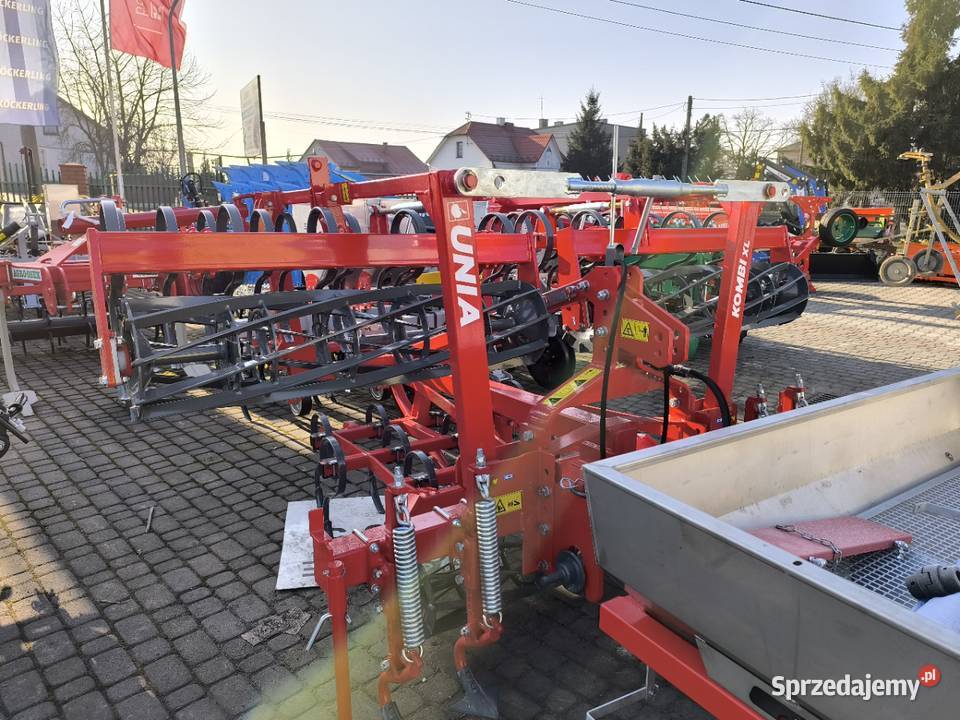 Agregat uprawowy Unia model Kombi XL 42 ręki Siewniki i sadzarki Zofipole