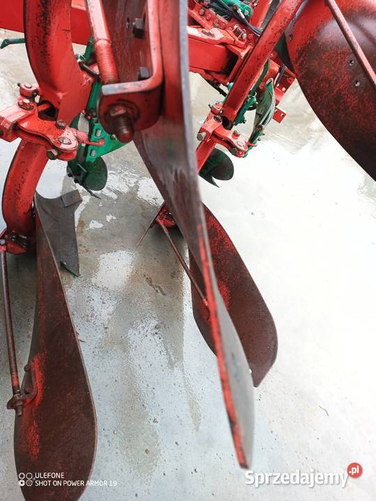 Pług Kverneland ES80 vario 4 skiby resor non nieuszkodzony Pługi mazowieckie Rostkowo