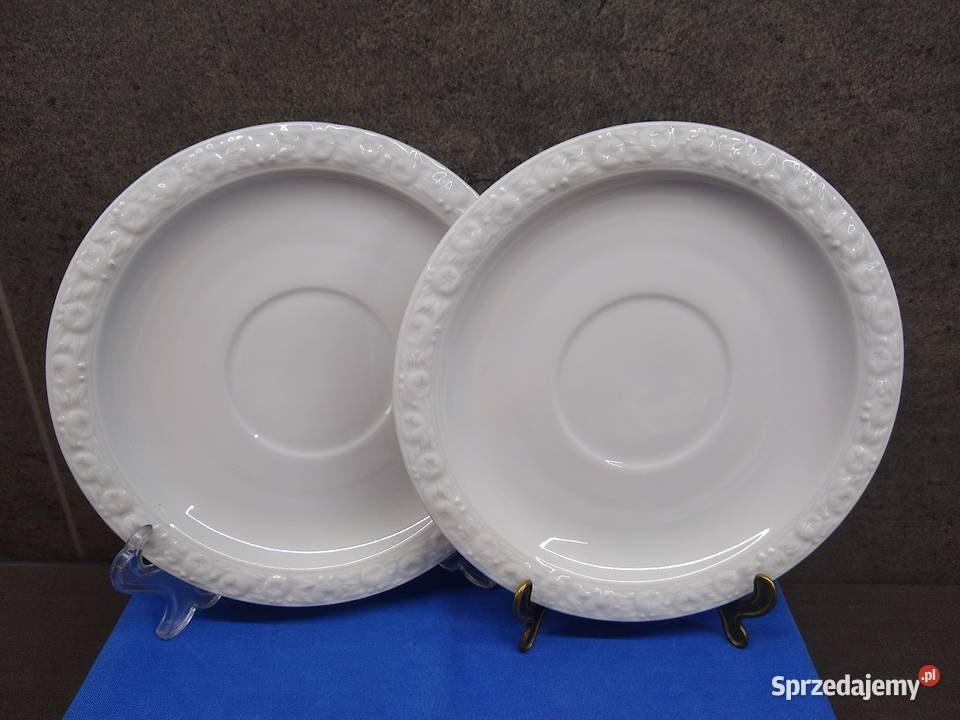 Rosenthal Biała Maria podstawek spodek 16