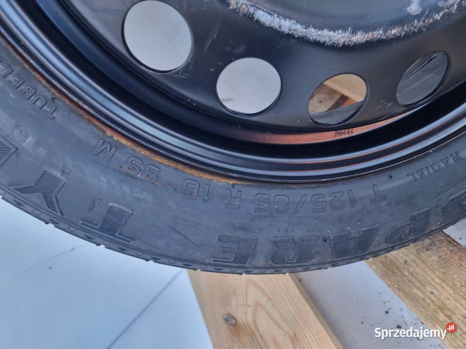 KOŁO DOJAZDOWE 12585 R16 2160115 5x110 Samochodowe Samochodowe