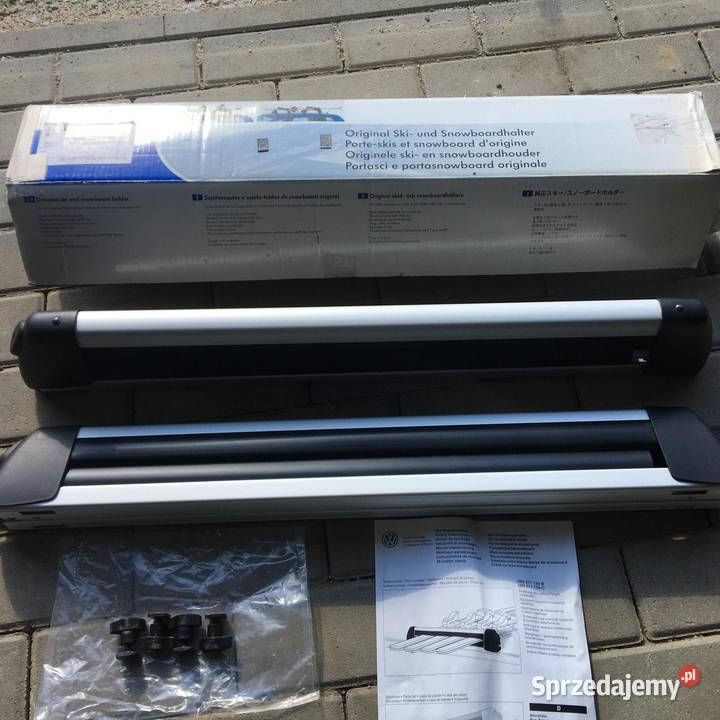 Uchwyt na narty 4 pary 2 deski snowboard Wschowa