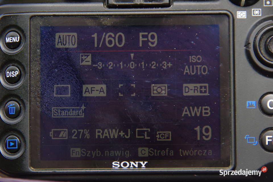 Lustrzanka SONY A700 śląskie