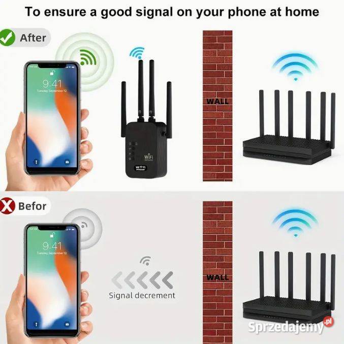 Wzmacniacz wifi AC52 Żabno