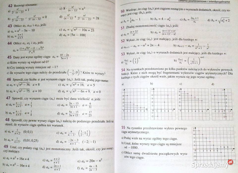 Matematyka 3 Zbiór zadań Zakres podstawowy M Chełm sprzedam