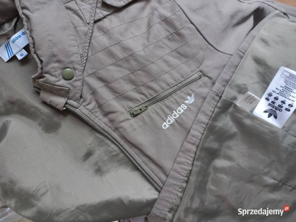 KURTKA damska ZIELONA Adidas r 38 Kaptur NOWA Białystok