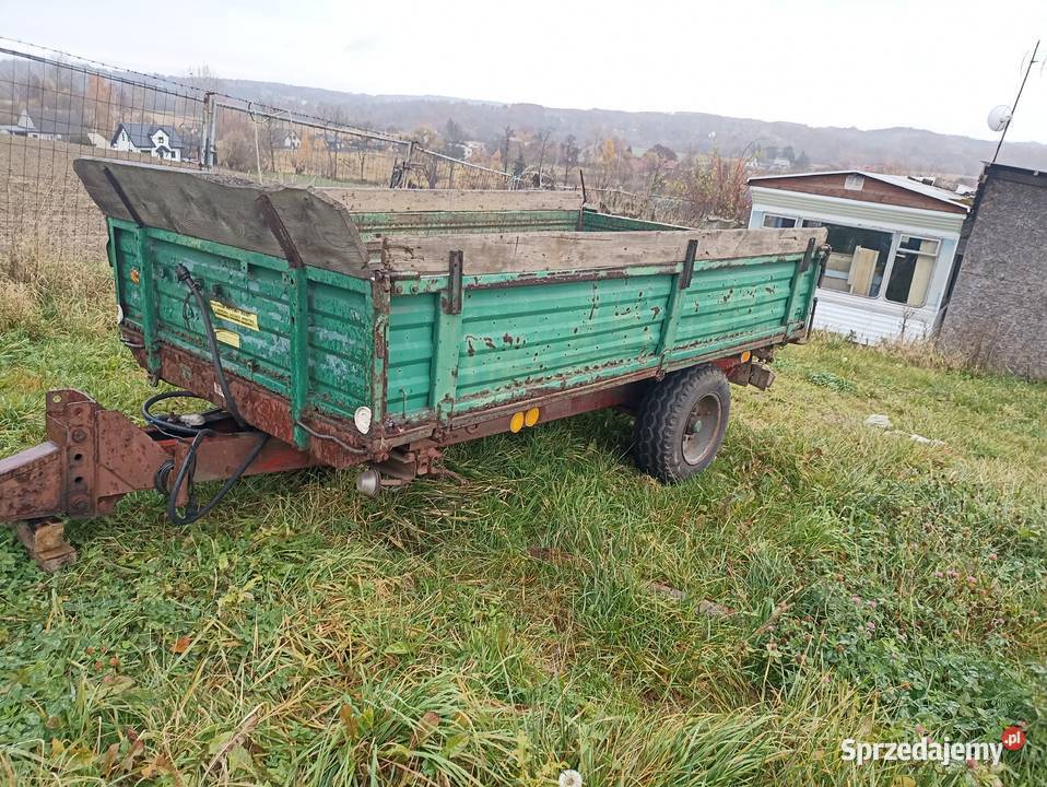 Przyczepa jednoosiowa Przyczepy rolnicze sprzedam
