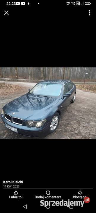 Sprzedamzamienię BMW E65 Koło