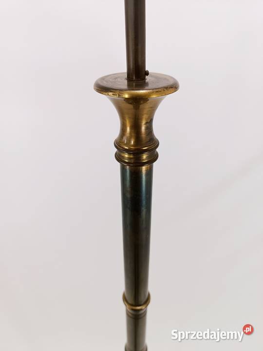 Mosiężna lampa podłogowa vintage Lampy podłogowe Zielona Góra sprzedam