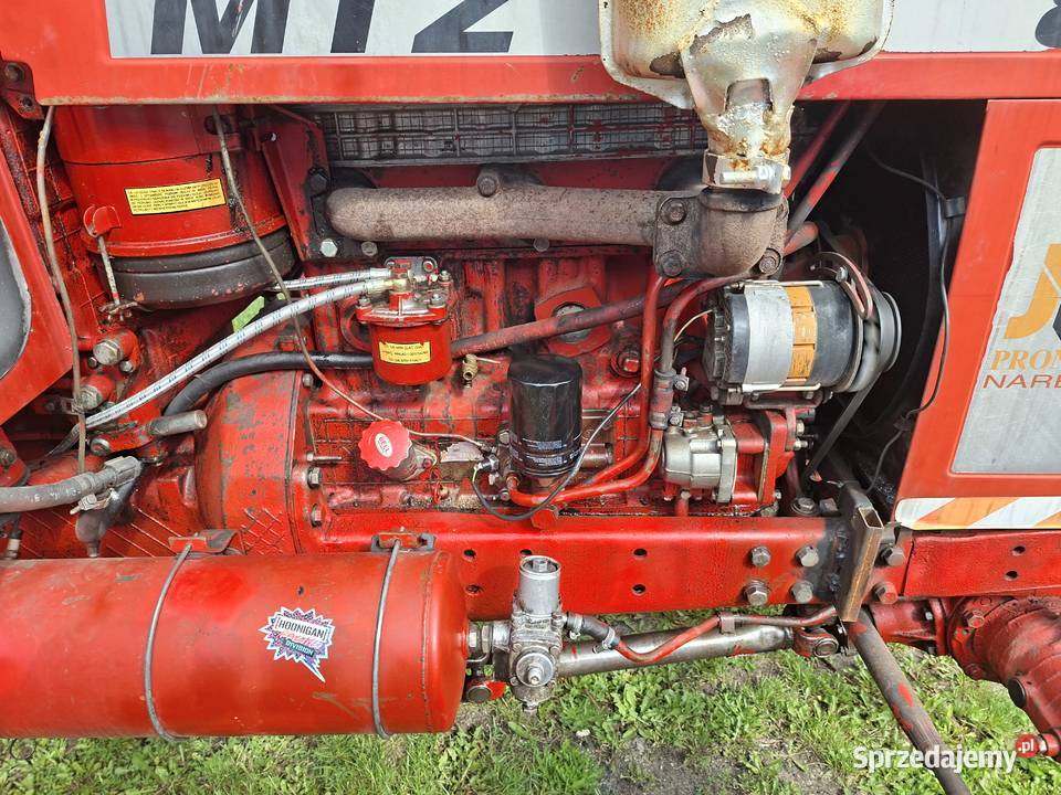 Ciągnik MTZ 82 w komplecie z pługiem Grójec