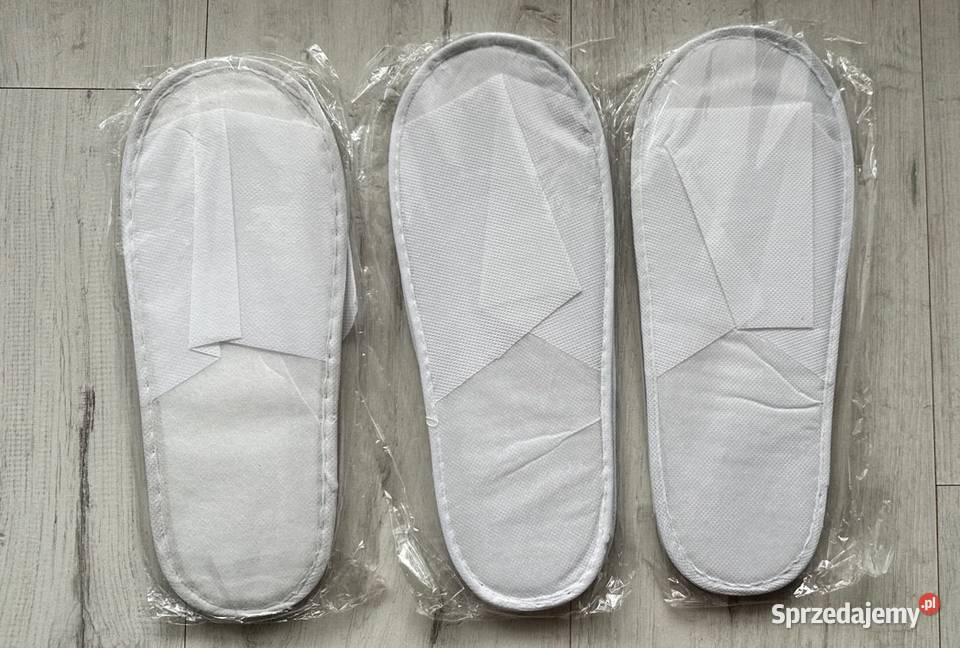 NOWE hotelowe kapcie SPA pantofle damskie męskie 28.5cm łódzkie
