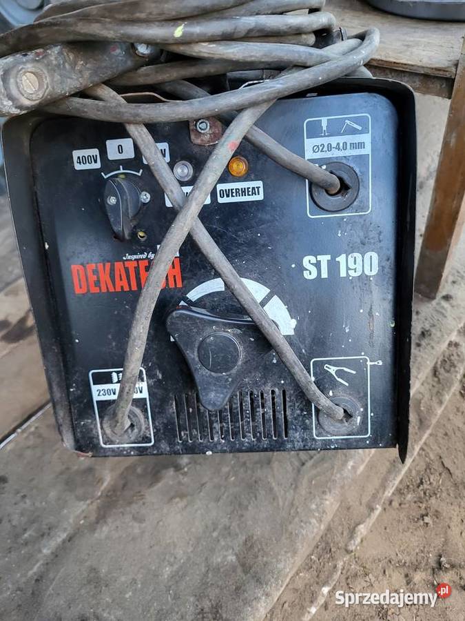 Spawarka DEKATECH ST 190 Spawanie i zgrzewanie Konin