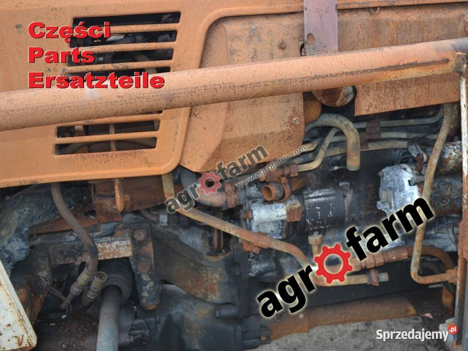 Fendt 260 części skrzynia biegów zwolnica oś Byków