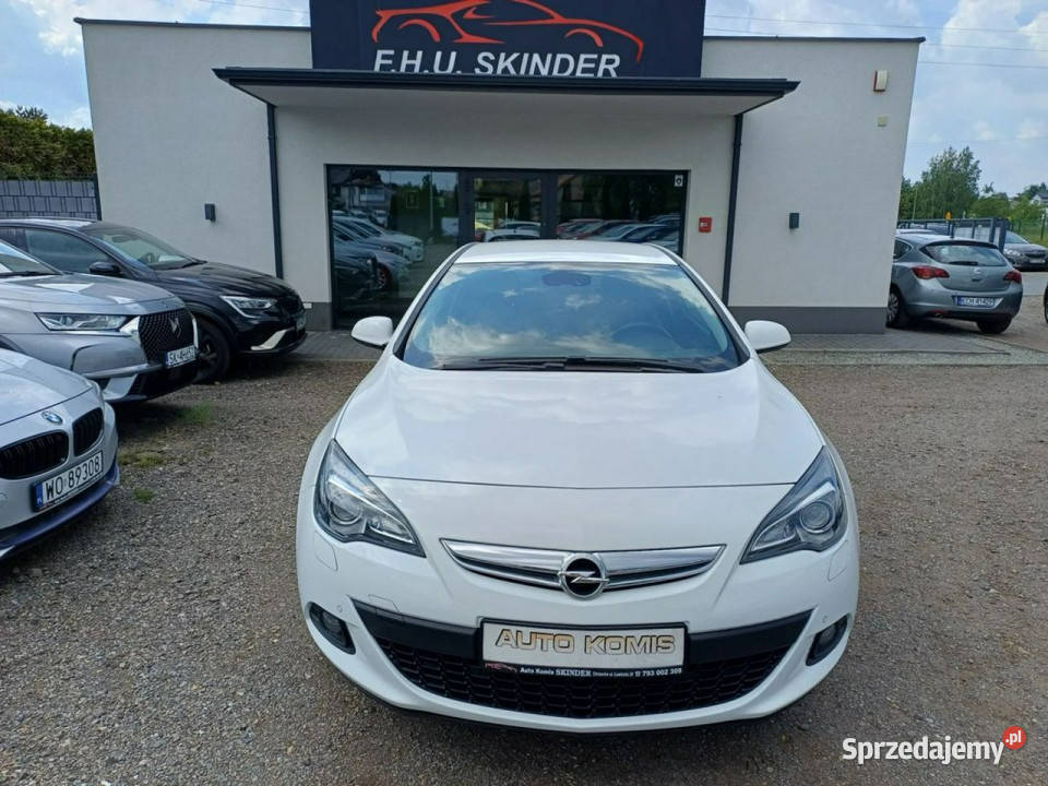 Opel Astra GTC PółSkóra BIXenon GrzaneFotele gniazdo USB Astra małopolskie
