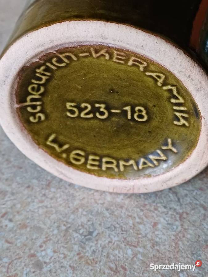 vintage wazony Scheurich Nowy Targ