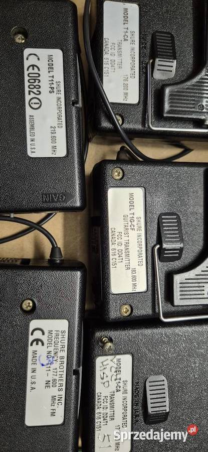 Odbiorniki i nadajniki shure bezprzewodowe wielkopolskie Konin