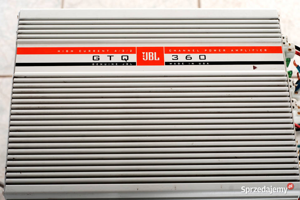 Wzmacniacz samochodowy JBL GTQ 360