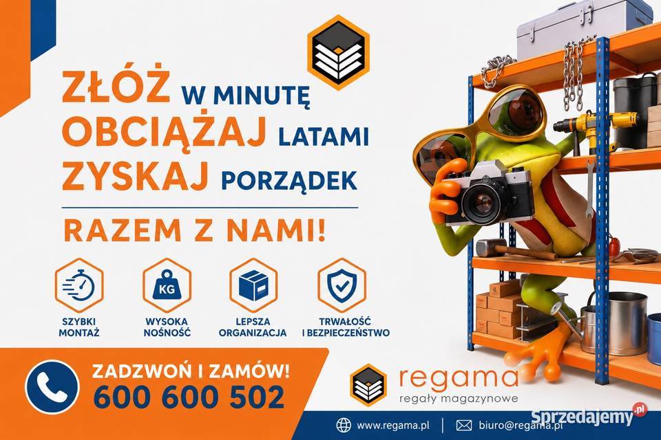 Regal magazynowy Rabat5 okazja Promcja Polki