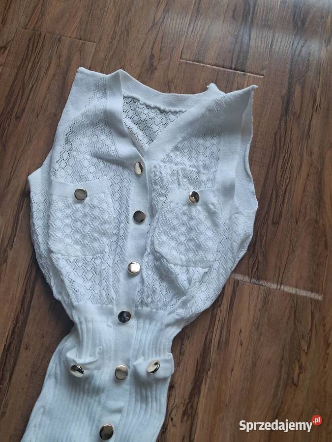 nowa biała sukienka rozmiar xss brak metki Spódnice i sukienki Sandomierz