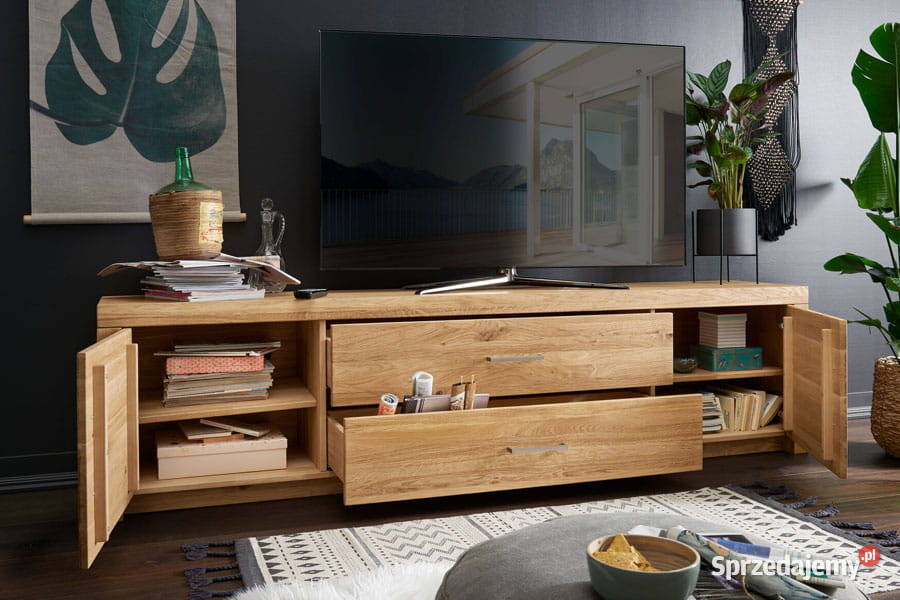 Komoda dębowa 175 tradycyjne rzemiosło